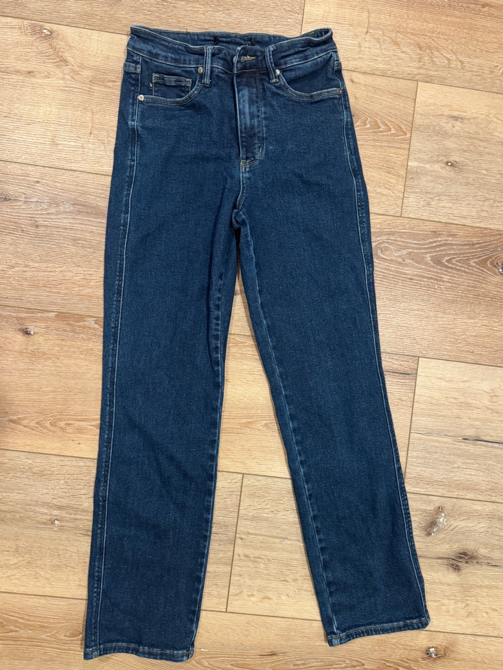 Judy Blue high waist straight leg, Sz 26 EUC